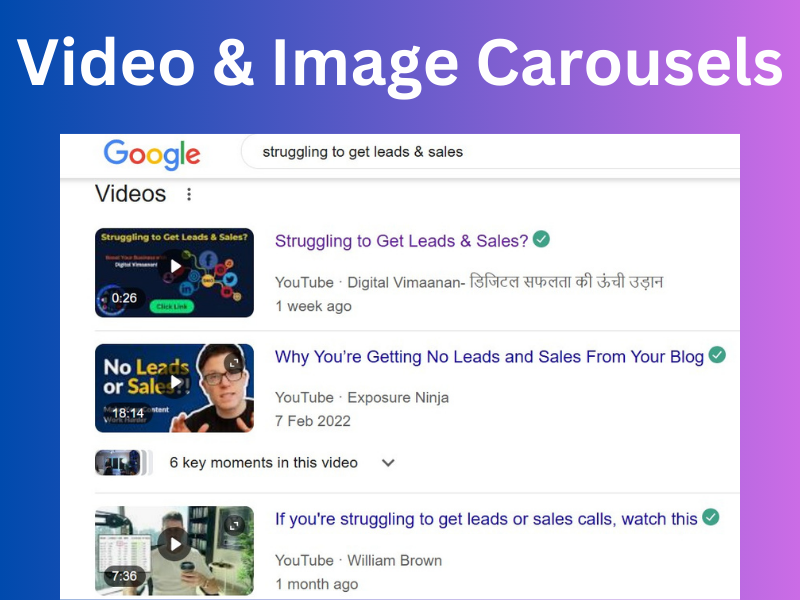 Video & Image Carousels